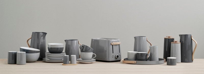 Stelton Emma vacuum jug for tea, grey | Finnish Design Shop