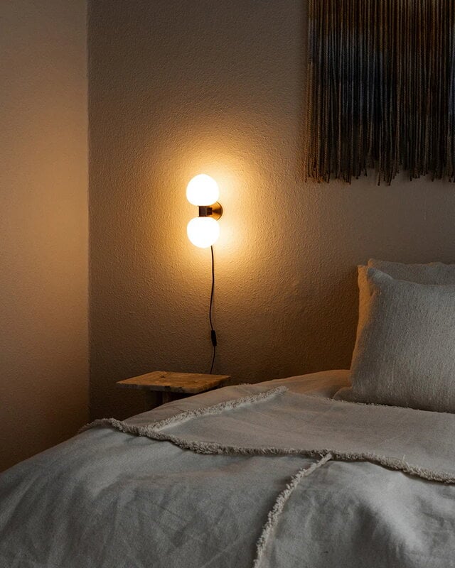 LYFA Memoir 120 II wall lamp, black, view 2