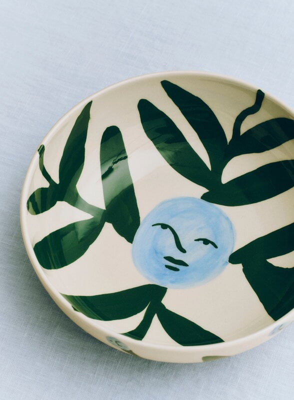 HAY La Pittura bowl, 18 cm, Moon face vine - Kopio, image décorative