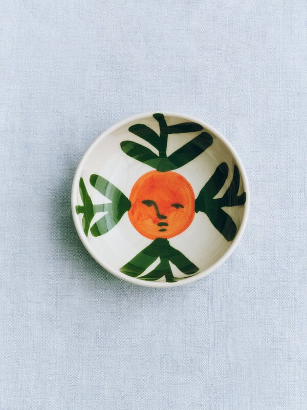 HAY La Pittura bowl, 18 cm, Pomelo face vine, image décorative