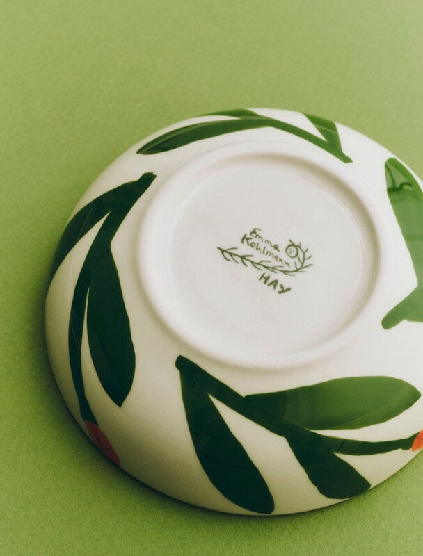 HAY La Pittura bowl, 18 cm, Pomelo face vine, image décorative