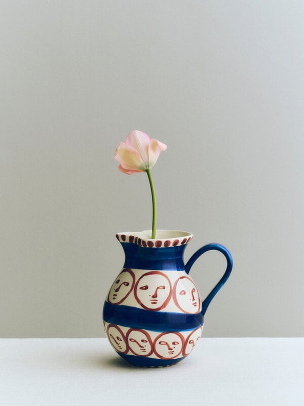 HAY La Pittura jug, 2 L, La Faccia, decoration image