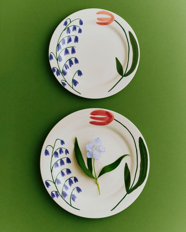 HAY La Pittura lautanen, 24 cm, Wild flower klokkeblomst, näkymä 4