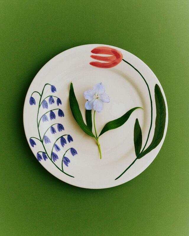 HAY La Pittura lautanen, 24 cm, Wild flower klokkeblomst, näkymä 6