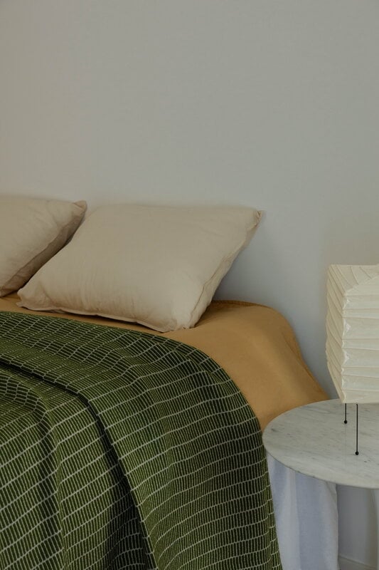 Lapuan Kankurit Raitti bedspread, 160 x 260 cm, olive, view 3