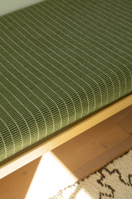 Lapuan Kankurit Raitti bedspread, 160 x 260 cm, olive, view 5