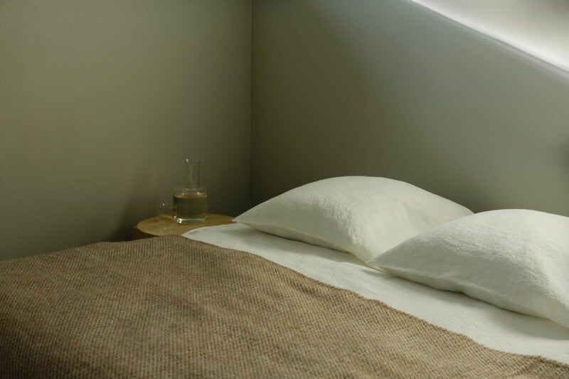 Lapuan Kankurit Sofia wool blanket, 130 x 180 cm, white - beige, view 4