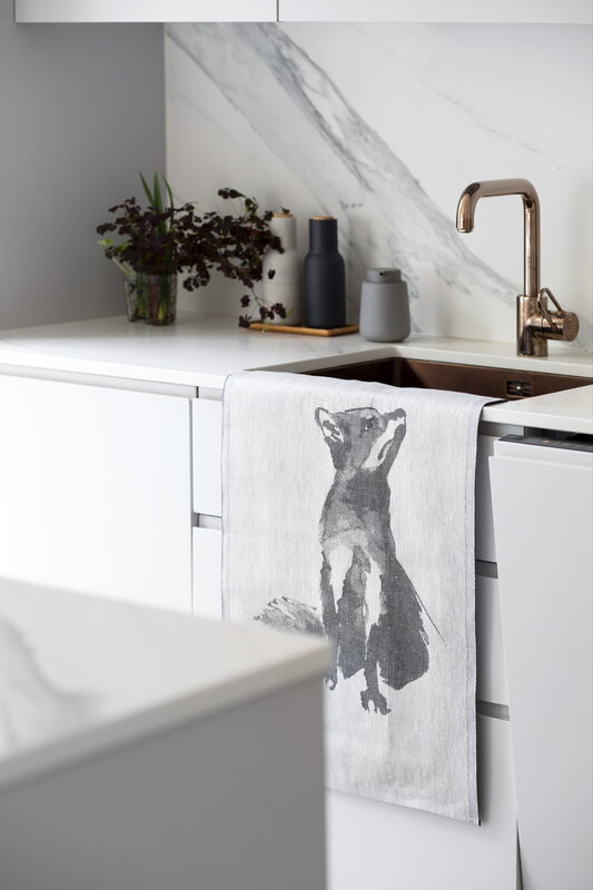 Lapuan Kankurit Kettu x Teemu Järvi tea towel, decoration image