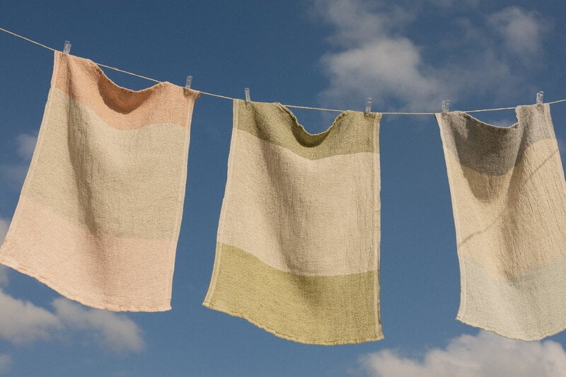Lapuan Kankurit Serviette de main Terva, multi - gris - jade, image décorative