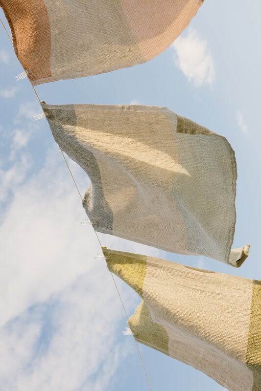 Lapuan Kankurit Serviette de main Terva, multi - gris - jade, image décorative