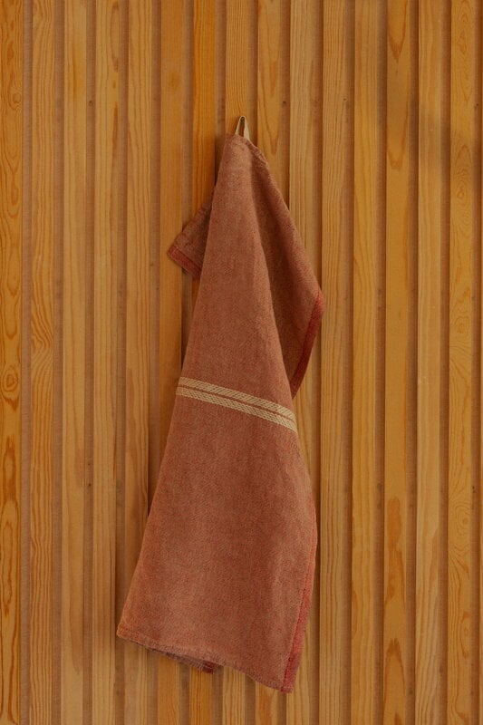 Lapuan Kankurit Serviette en lin Venla, 46 x 70 cm, mélange de baies - lin, image décorative