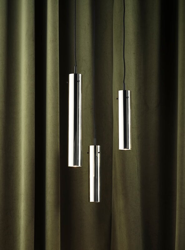 Frandsen FM2014 pendant, 24 cm, glossy stainless steel, view 3