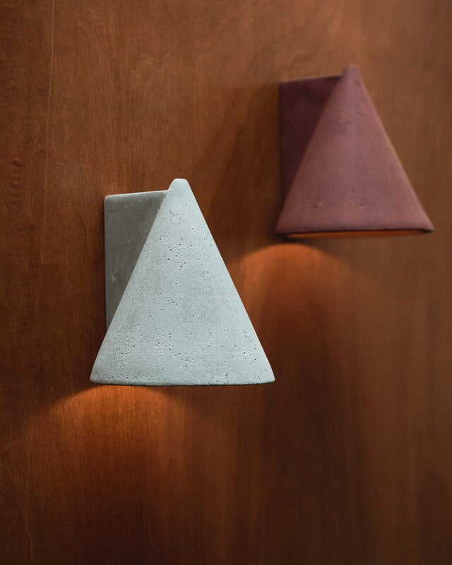 Serax Primary Shape °1 wall lamp, dark red, decoration image