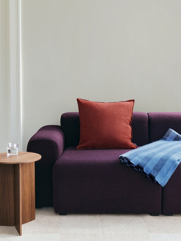 HAY Housse de coussin en lin, 50 x 50 cm, rouge fer, image décorative
