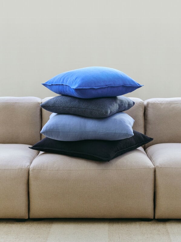 Set Di 2 Cuscini Cotone Rosso E Beige 45 X 45 Cm DEGLUPTA