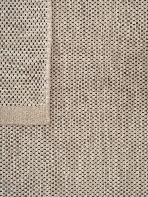 Linie Design Asko villamatto, taupe, sisustuskuva