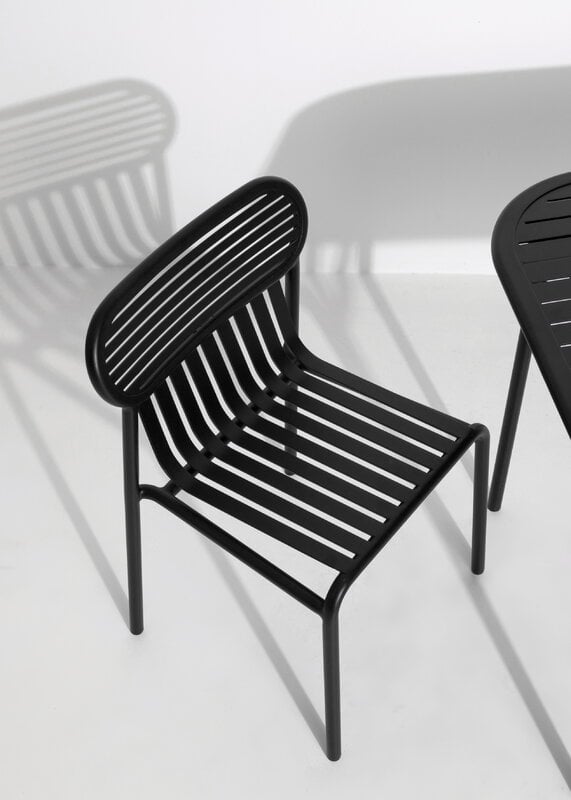 Petite Friture Week-end chair, black, decoration image