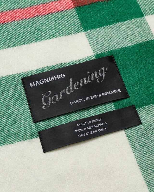 Magniberg Couverture Queen, 150 x 250 cm, vert edelweiss, image décorative