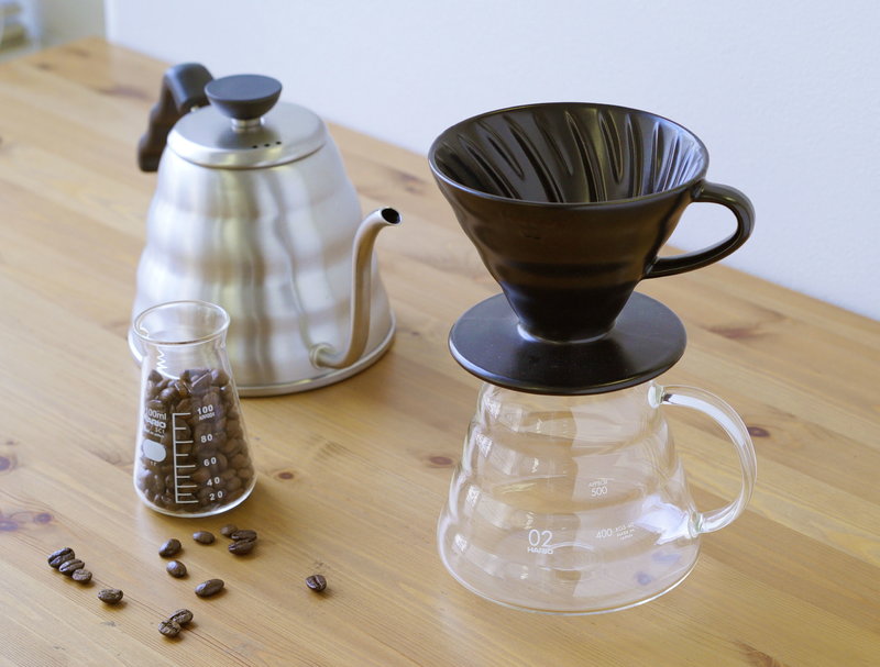 Medium Clear Hario Coffee Dripper
