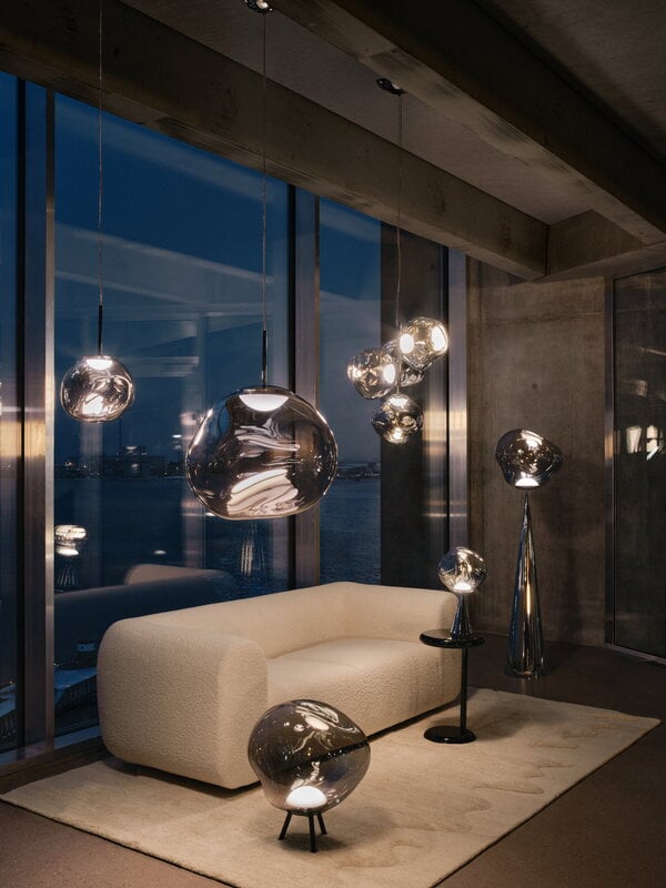 Tom Dixon Melt lampada a sospensione, LED, nichel, vista 4