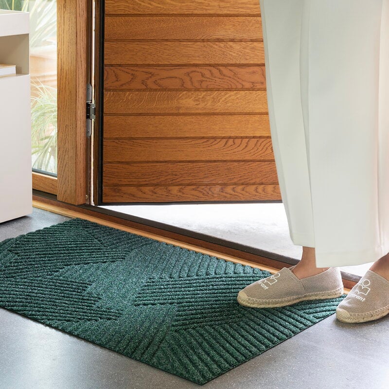 Heymat Strå door mat, 60 x 90 cm, green, decoration image