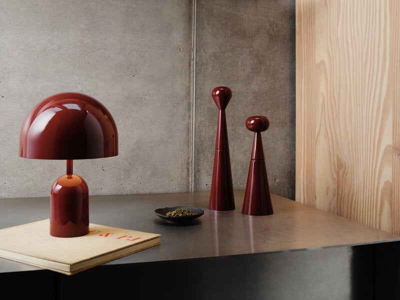 Tom Dixon Mill grinder, small, burgundy, view 7