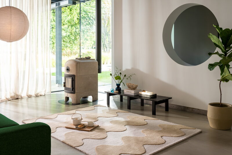 Marimekko Lokki rug, butter, decoration image