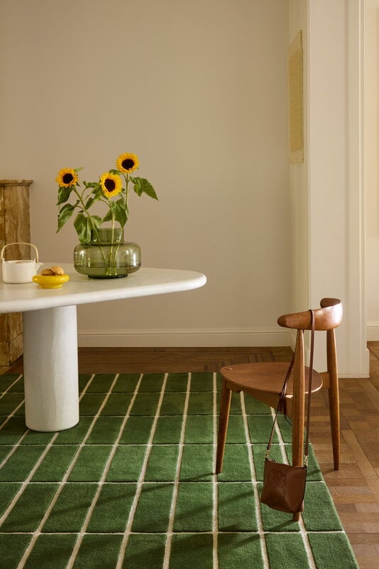 Marimekko Tiiliskivi - Tapis, vert, image décorative