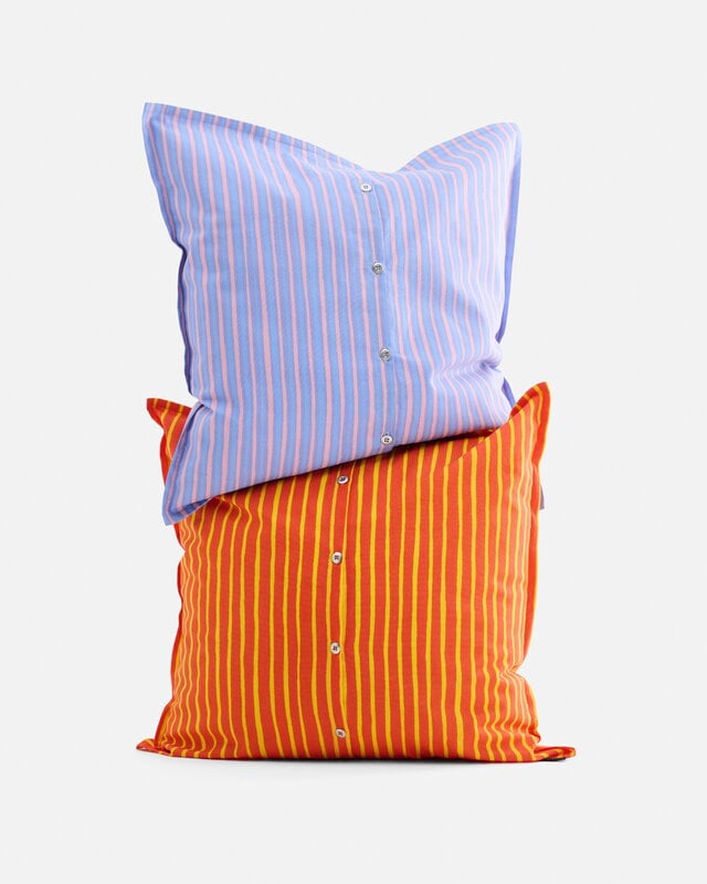 Marimekko Housse de coussin Piccolo, 50 x 50 cm, rose clair - bleu clair, image décorative