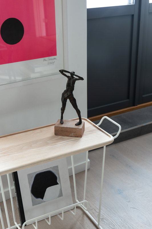 Maze Minnie Mae Wood tray table, white ash Finnish Design Shop