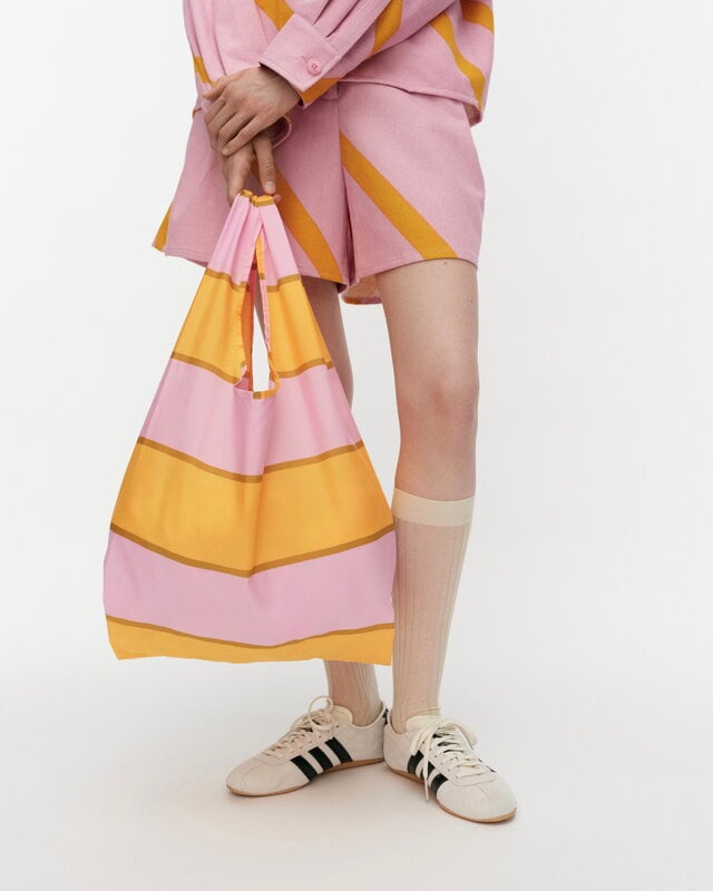 Marimekko Smartbag Galleria, pink - orange - hellbraun, dekorationsbild