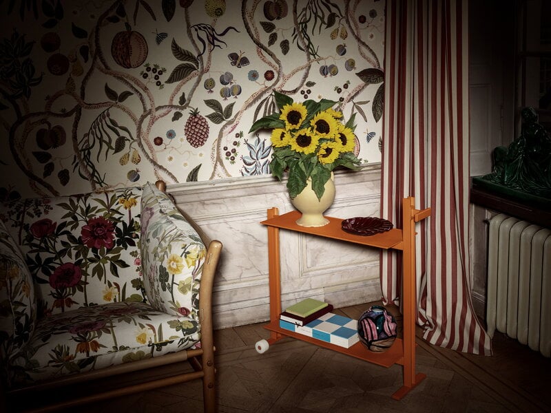String Furniture Museum trolley, orange, decoration image