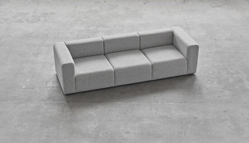 HAY Mags 3-seater sofa, Comb.1 high armrest, Hallingdal 130, decoration image