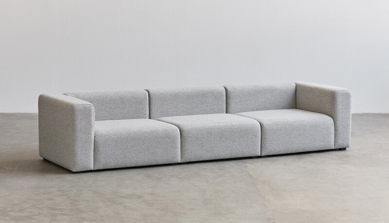 HAY Mags 3-seater sofa, Comb.1 high armrest, Hallingdal 130, decoration image