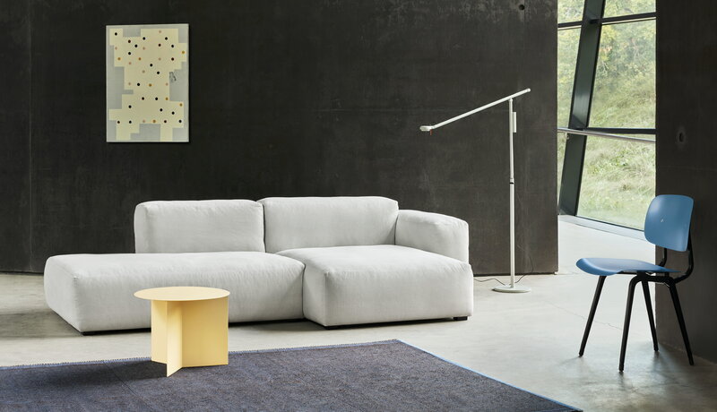 HAY Revolt chair, negro - azul celeste 3.0, imagen de decoración