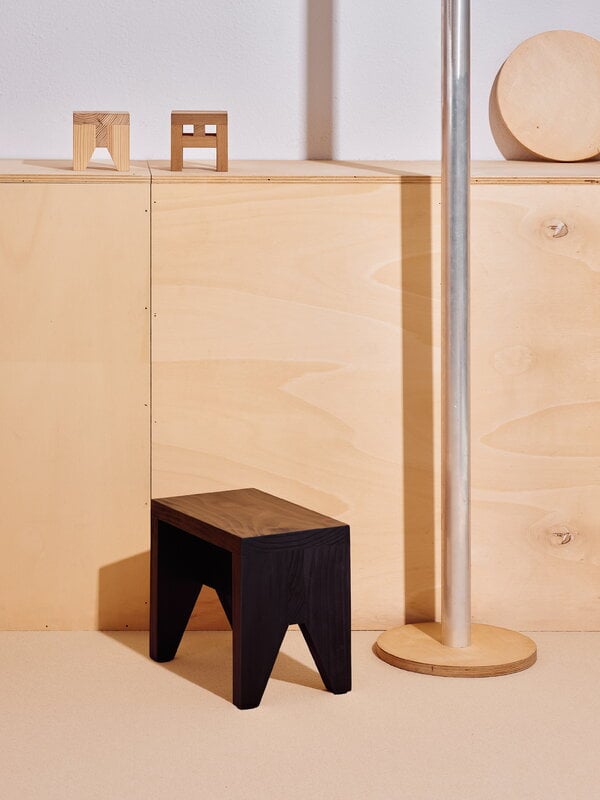 HAY Manolito stool, short, black, decoration image