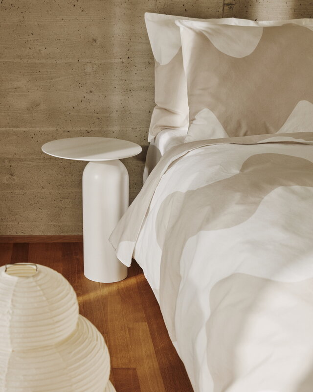 Marimekko Lokki duvet cover 150 x 210 cm, white - beige | Finnish Design  Shop