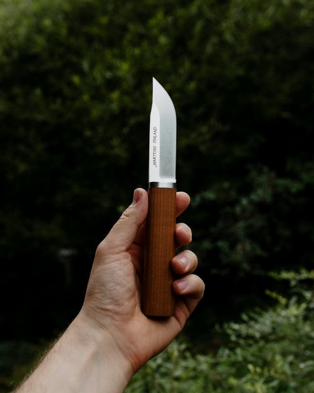 Customized Opinel No.9 Knife With Handmade Leather Sheath
