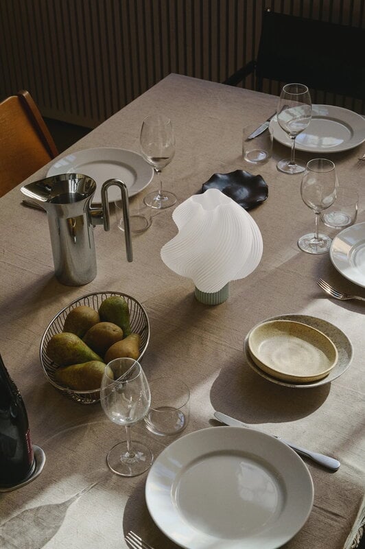 Crème Atelier Soft Serve portable lamp, matcha, decoration image