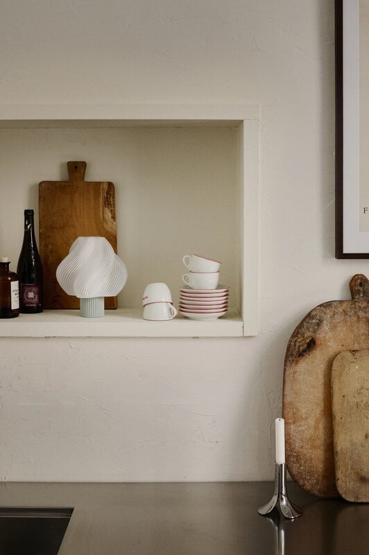 Crème Atelier Soft Serve portable lamp, matcha, decoration image