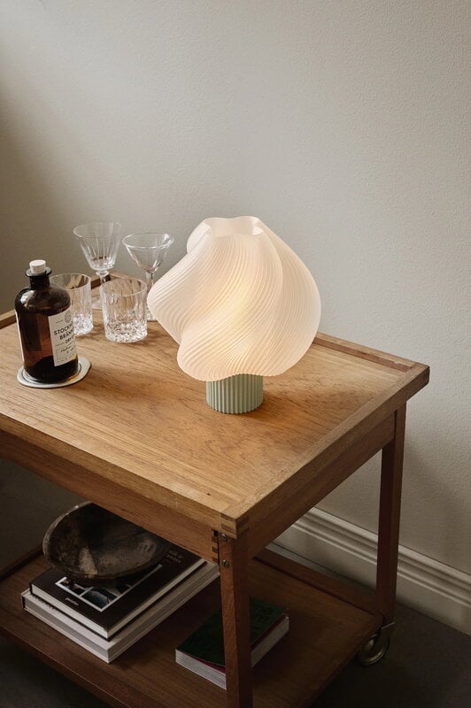 Crème Atelier Soft Serve table lamp, regular, matcha, decoration image