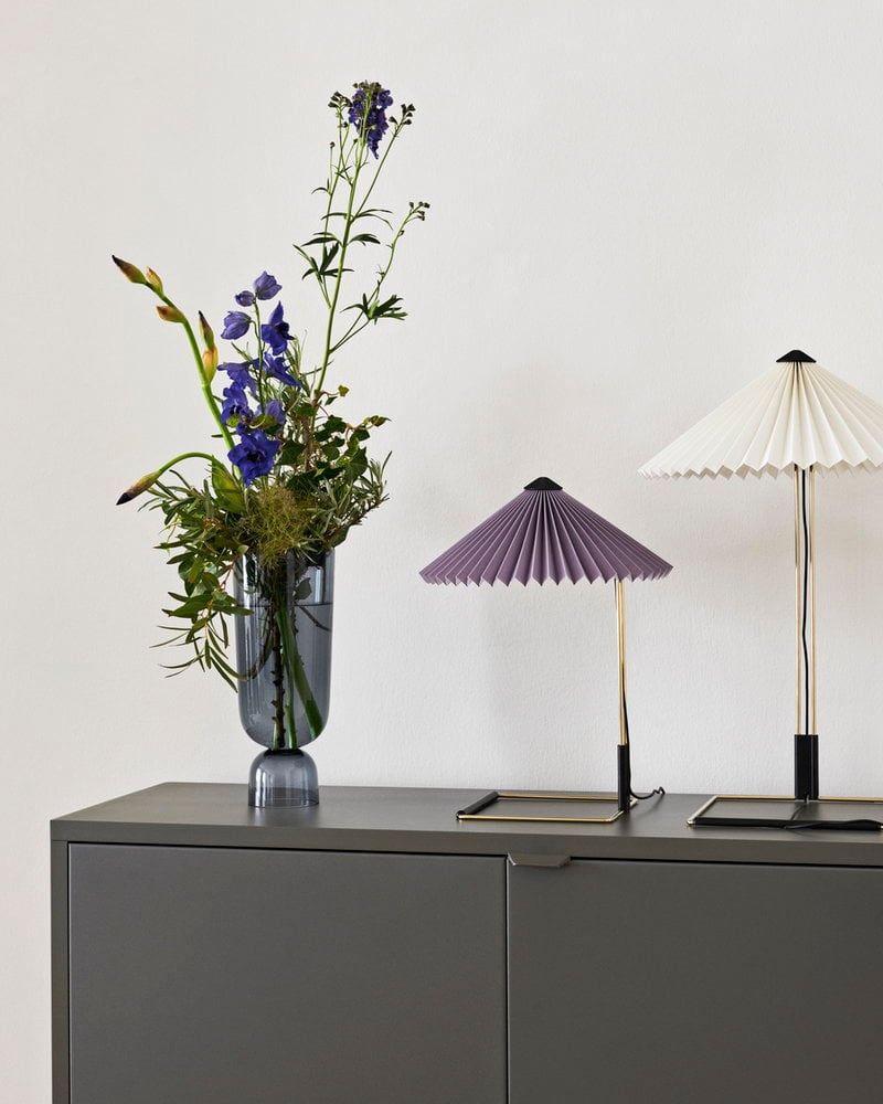 Hay Matin Table Lamp Small Lavender, Navy Blue End Table Lamps