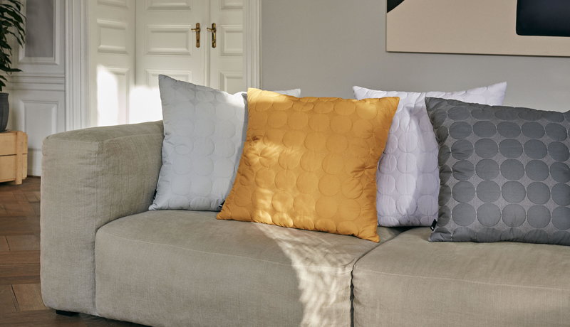 Hay Mega Dot Cushion 60 X 60 Cm Lavender Finnish Design Shop