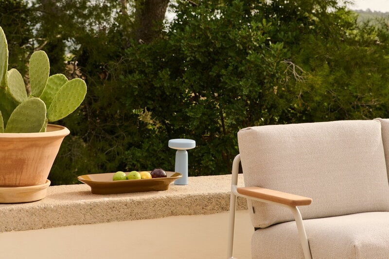 Muuto Lampada portatile Ease, celeste, immagine decorativa