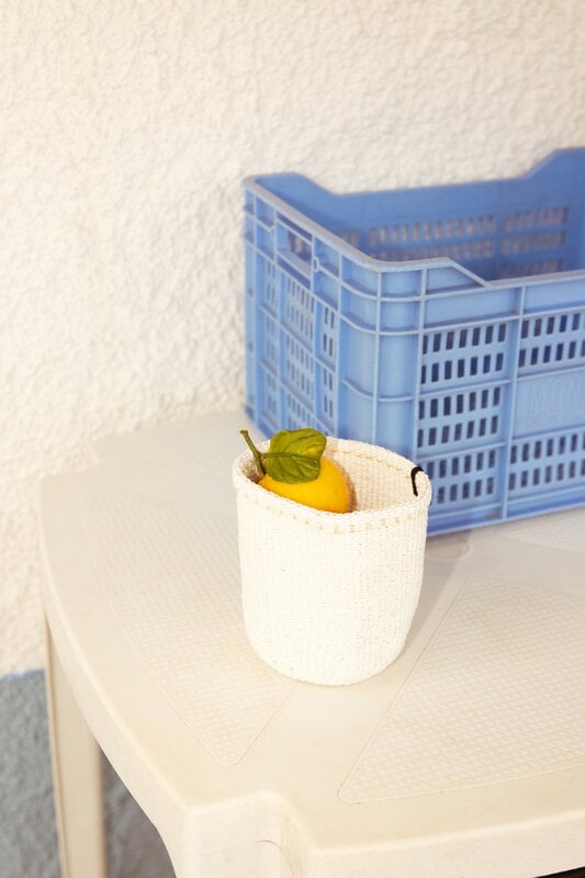 Mifuko Kiondo basket XS, white, decoration image