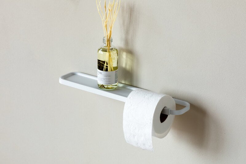 Nova 2 Toilet Roll Holder and Toilet Brush by Frost