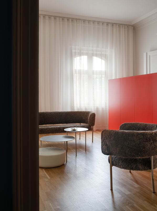 Møbel Copenhagen Table d'appoint Pair, M, acier sablé, image décorative
