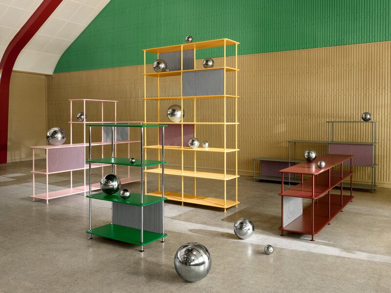 Montana Furniture Montana Free 300000 shelf, 232 parsley - chrome, decoration image