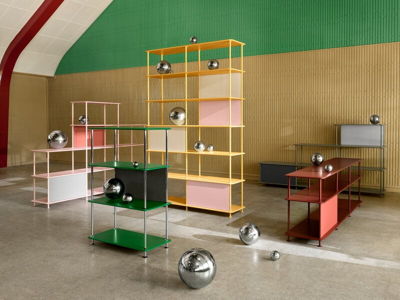 Montana Furniture Montana Free 300000 shelf, 232 parsley - chrome