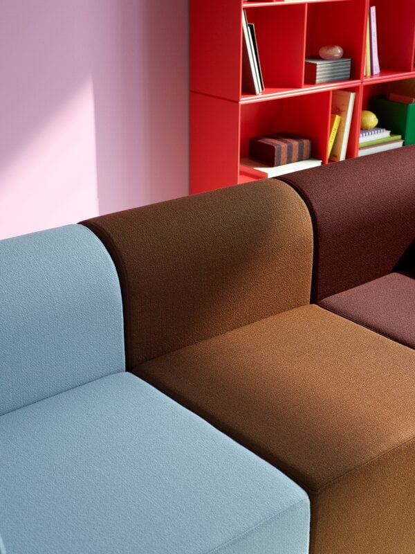 Montana Furniture Zweisitzer Sofa Paradigm, Nobel 66266 hellblau, dekorationsbild